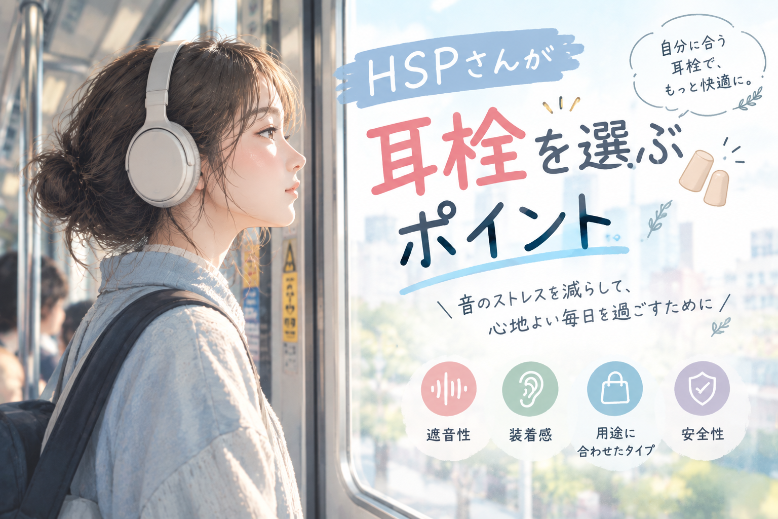 耳栓を選ぶポイント